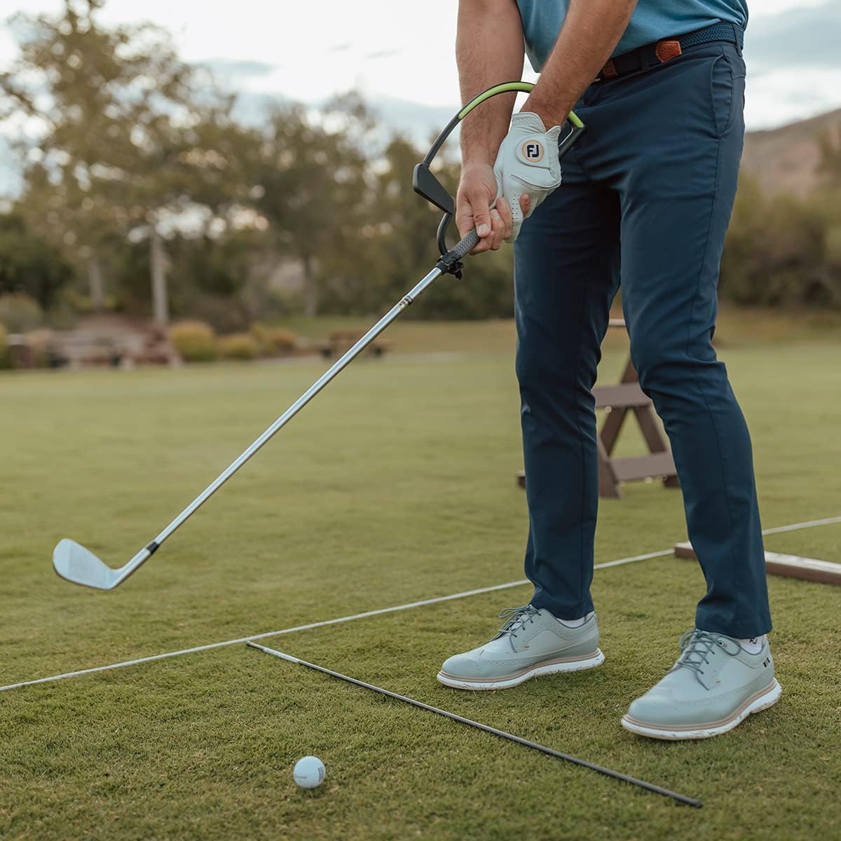 WATSON | GOLF theHANGER™ Official Golf Training Aid, Golf Swing Aid Helps Golfers Achieve Clubface Control to Eliminate Hooks and Slices (Made in The USA)