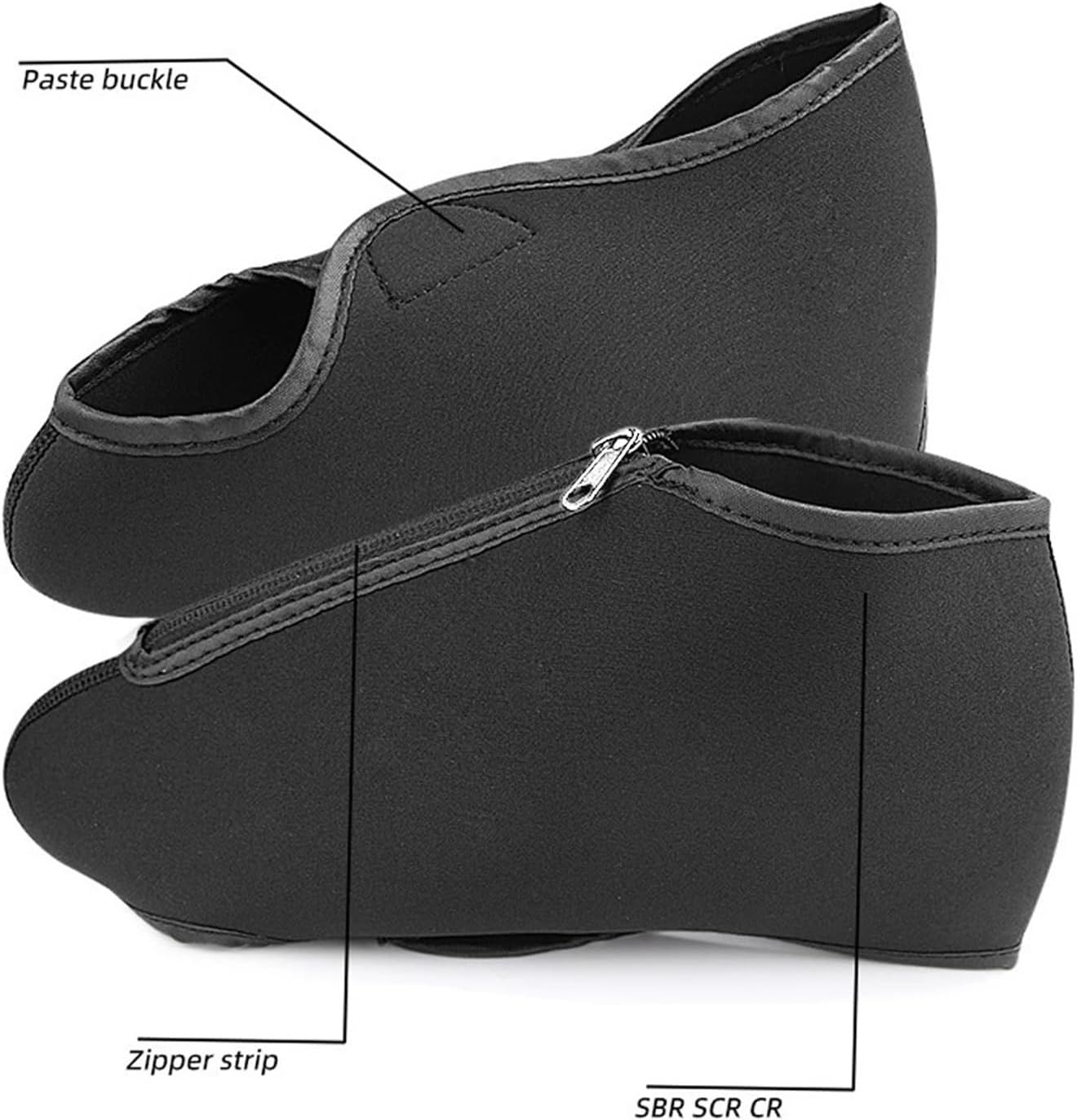 Figure Skate Boot Covers Ice Protectors Warm Windproof Neoprene for Skating Roller Accessories Unisex Adults Teens
