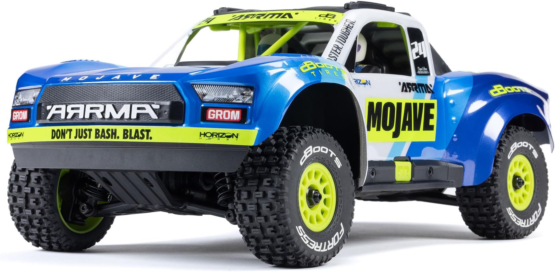 Mojave GROM MEGA 380 Brushed 4x4 1:18 RTR Desert Truck - Blue