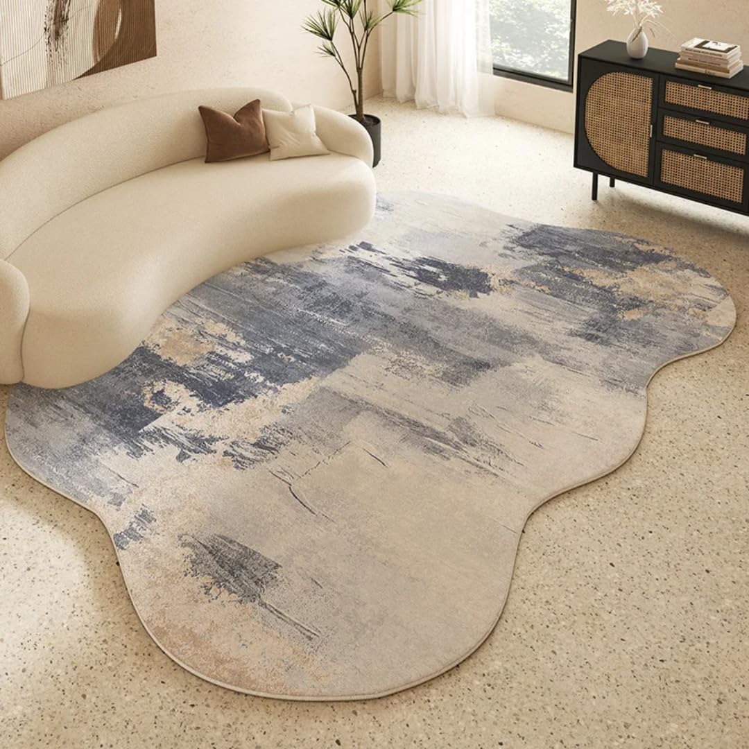 Tapis de salon épais et moelleux ultra doux antidérapant