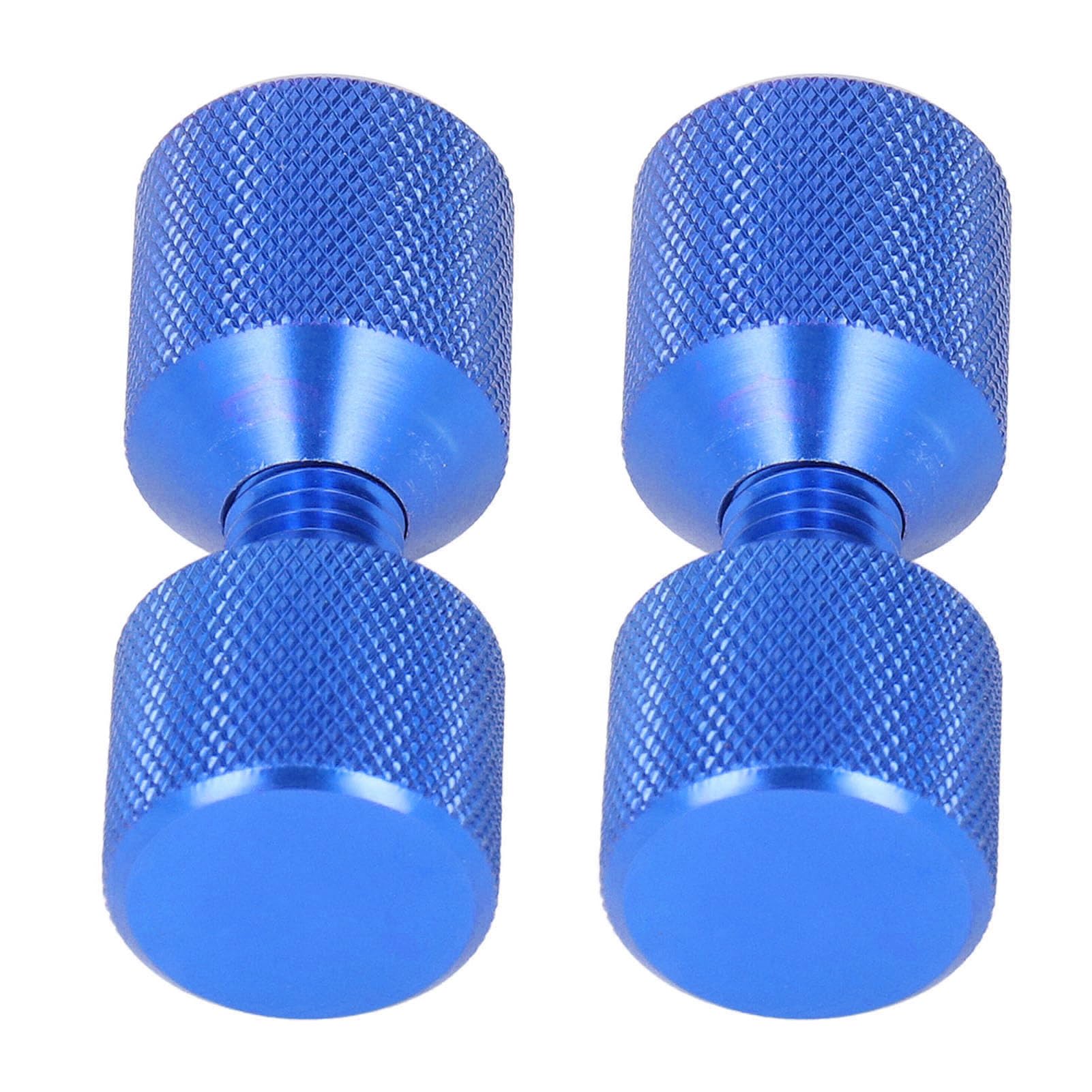 KIMISS Goupille D'alignement de à 2 Trous, Jeu de Broches à Double Trou en Aluminium anodisé, Adaptée aux s de 0,5 à 14 Pouces de 150 LB, Légère avec Design Ergonomique,