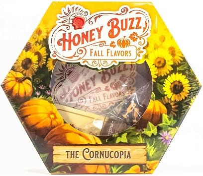 Honey Buzz Fall Flavors The Cornucopia Promo Pack Promo Expansion for Honey Buzz Board Game | New Order Cards, Solo Content & Cornucopia Bonus Mini-Expansion