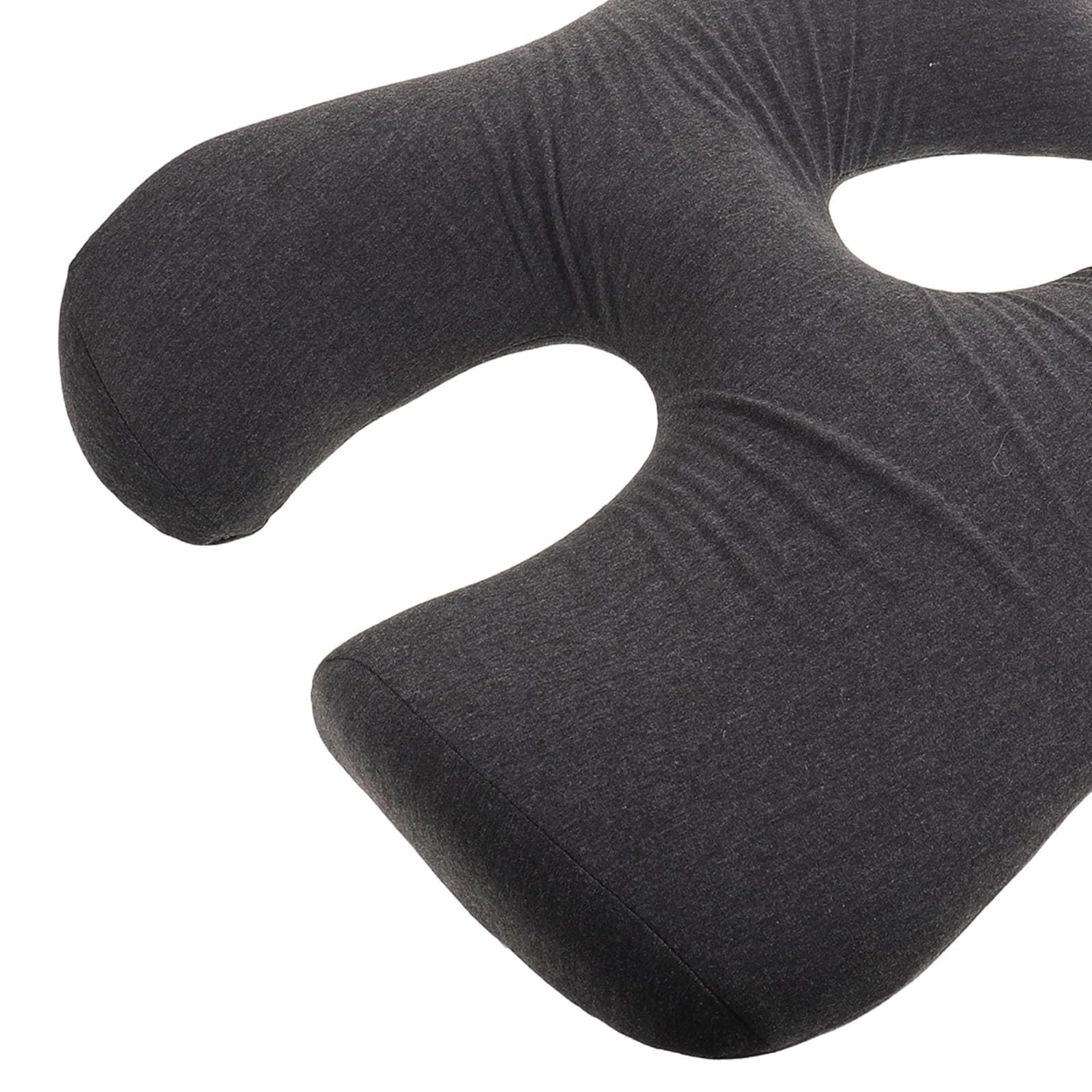 Spa Massage Bauchkissen aus Memory Schaum mit Weichem Bezug und Belüftung Ergonomisches Massagekissen für Kosmetikliegen und Wellness Spa Anwendungen