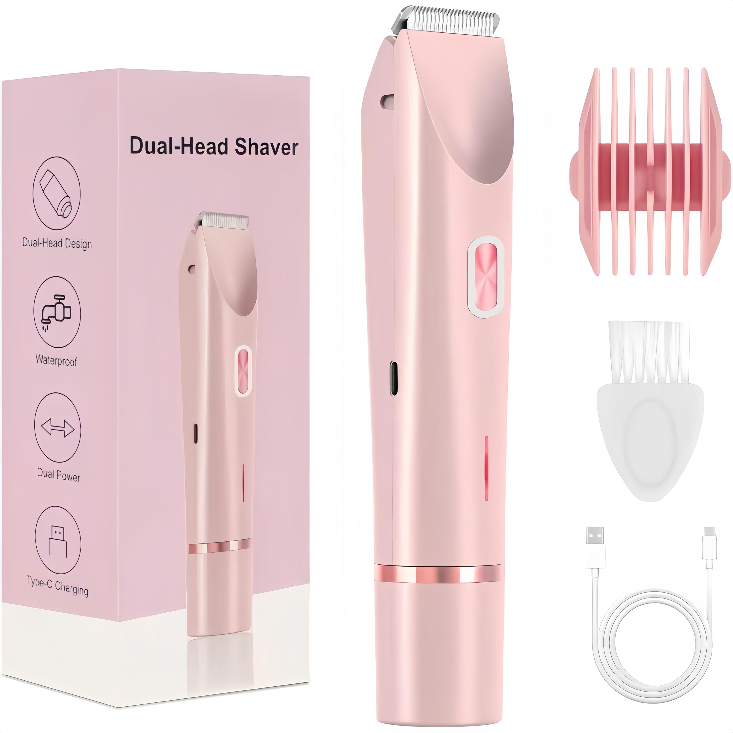 Sianova Bloomshave Damen Körperrasierer– Elektrisch Tragbarer & Kompakter Trimmer für sanfte Rasur im Intimbereich, ideal für empfindliche Haut, perfekt für unterwegs.