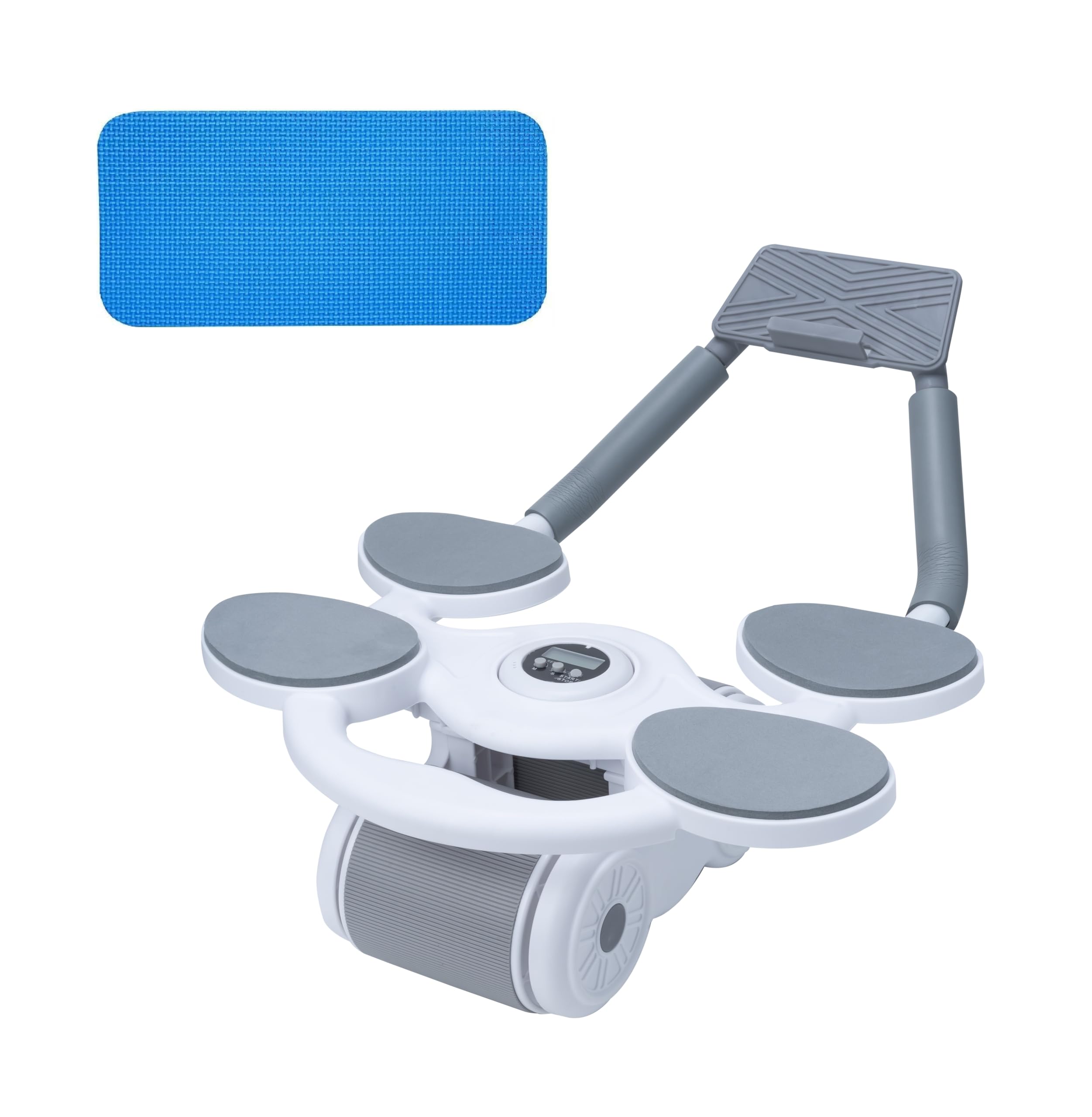 PRANIJ Automatic Rebound Abdominal Wheel, Ab Roller with Timer Phone Holder & Double Elbow Support for Abs Core Exercise For Gym Home (B0CP9DFXGN) Amazon Price History, Amazon Price Tracker