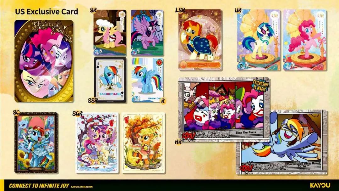 Kayou TCG: My Little Pony Amicizia Eternal Moon Edition - Confezione da 24 buste (001A-NA)