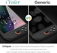 ivoler 3 db Edzett Üveg Képernyővédő Fólia Nintendo Switch 2 (2025) Modellhez - Karcálló, Buborékmentes, HD Tisztaságú Kijelzővédő 7