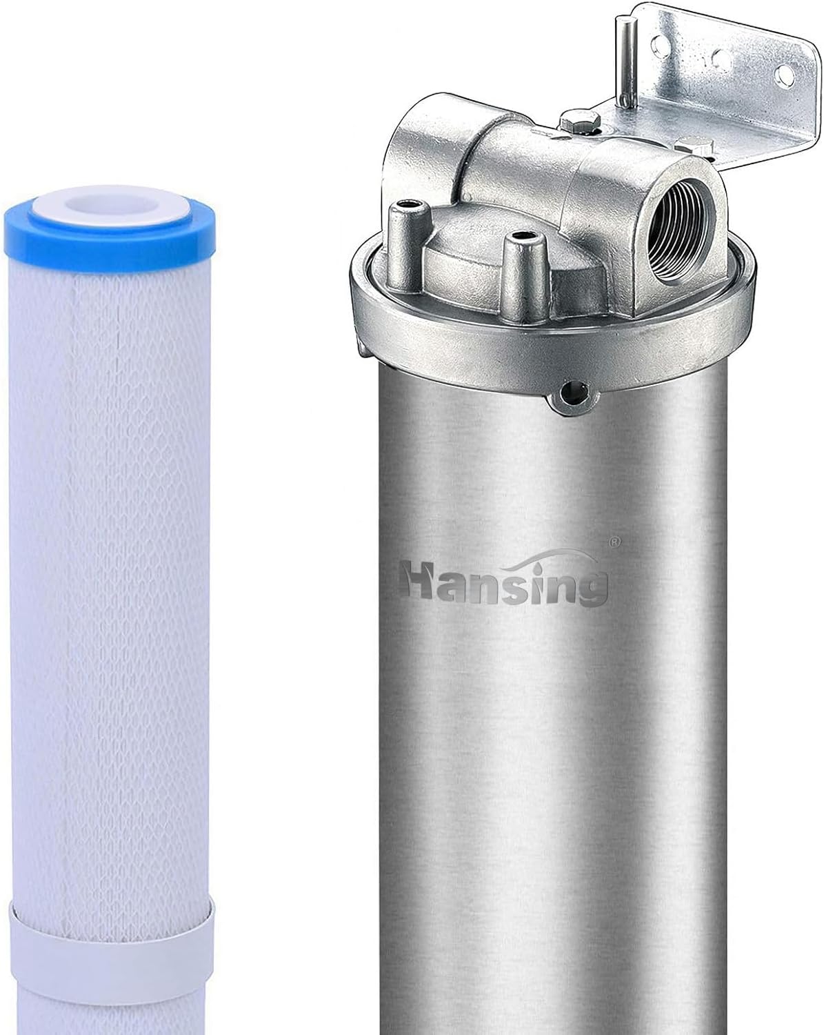 Whole House Water Softener System, High Efficiency Water Descaler, Heavy Duty Hard Water Filter, Reduce Scale and Chlorine for Heater, Shower Head, Dishwasher, Kitchen Sink and Laundry