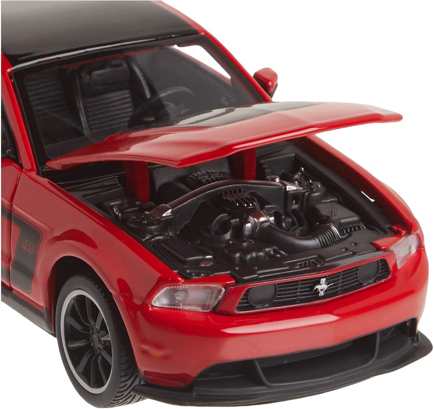 Maisto 1:24 Scale Assembly Line 2012 Ford Mustang Boss 302 Diecast Model Kit (Colors May Vary)