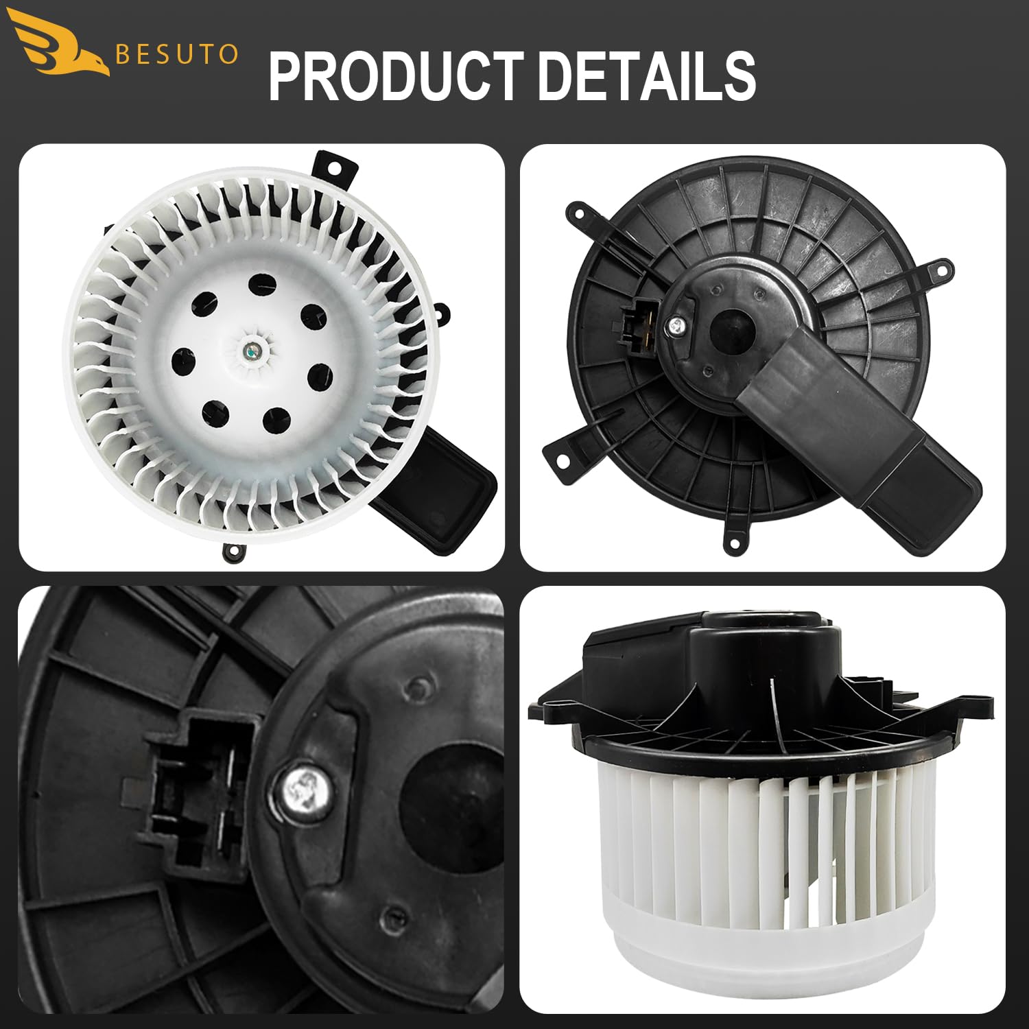 HVAC Heater Blower Motor Replacement For Chrysler Town & Country, Dodge Durango & Jeep Grand Cherokee