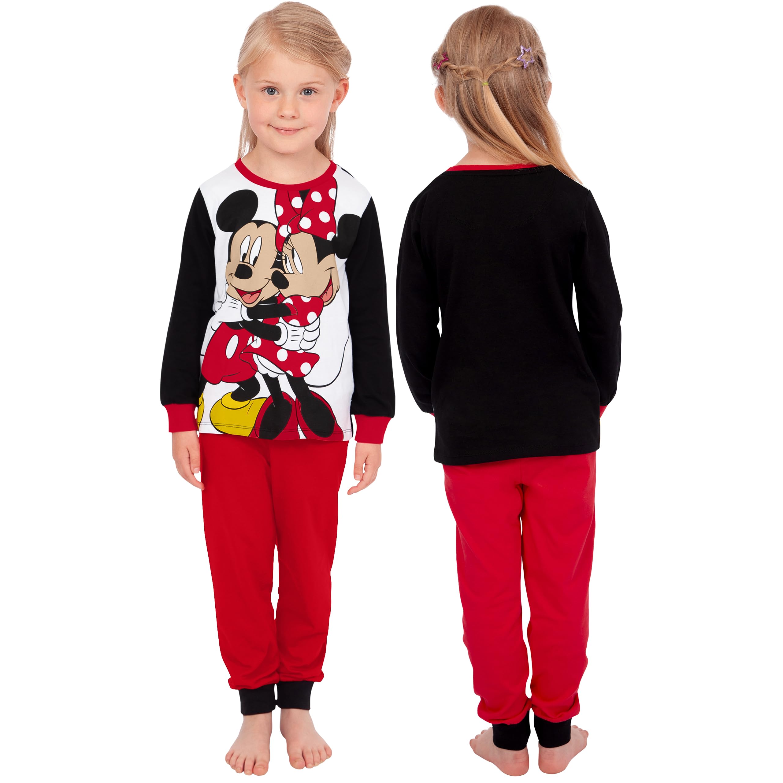 Disney Pigiama per Ragazze Minnie Mouse 2 Pack Multicolore 18-24 Mesi