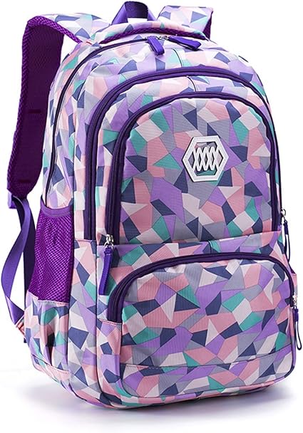 Sac à Dos Garçons Cartable Scolaire Collège Camouflage 3 En 1 Sac à Dos