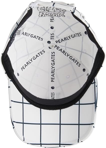 Amazon | [パーリーゲイツ] ユニセックス キャップ (格子柄・サイズ