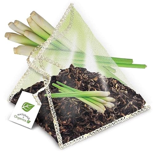 Miniatura 2 de Naturals-N-Organics Limoncillo orgánico con té verde, baja en cafeína, certificado orgánico por USDA, desintoxicante, digestivo. 24 bolsas de té