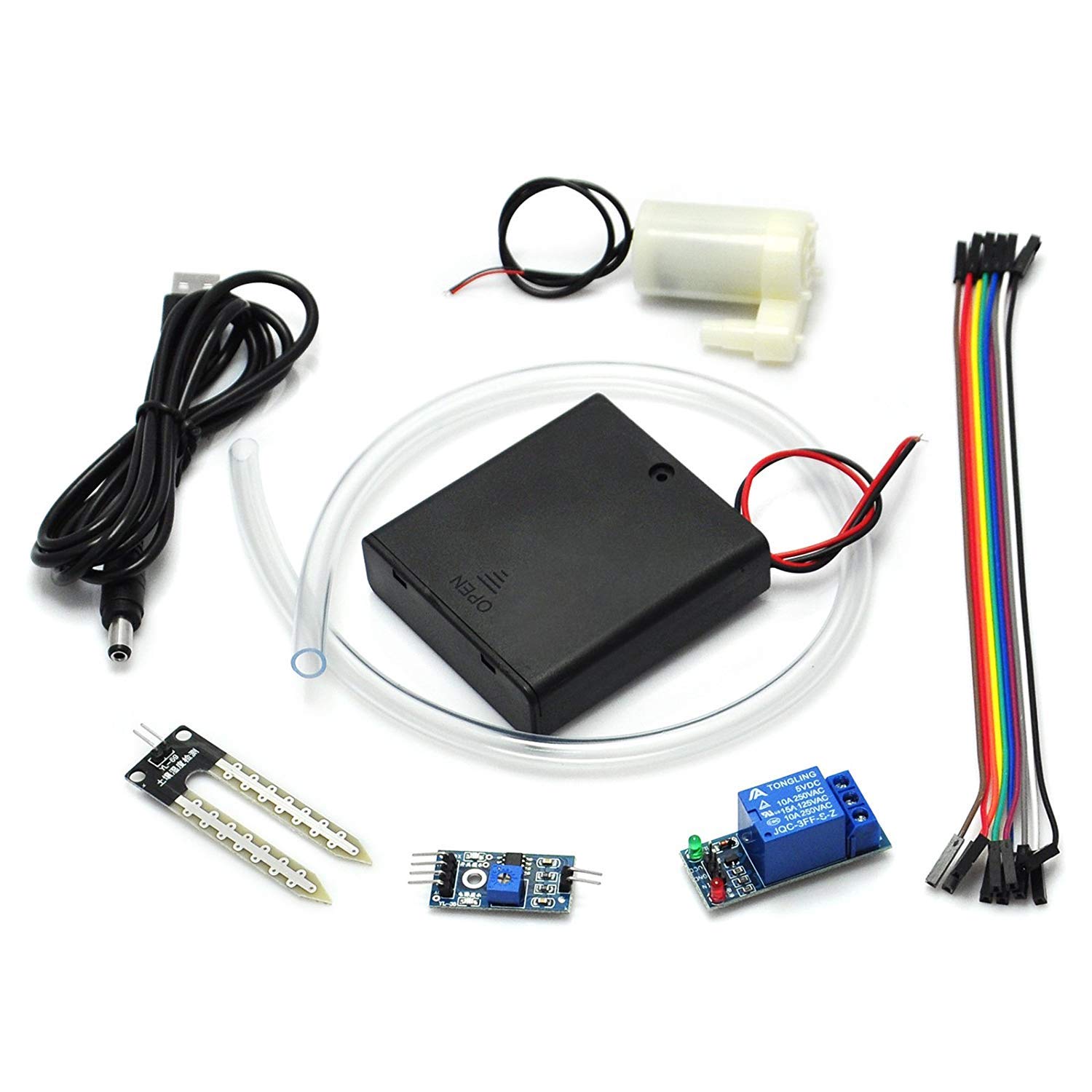 REES52 Soil Moisture Sensor Kit Automatic Watering System Manager with Mini Water Pump for Arduino DIY Kit (B07PZV29R4) Amazon Price History, Amazon Price Tracker