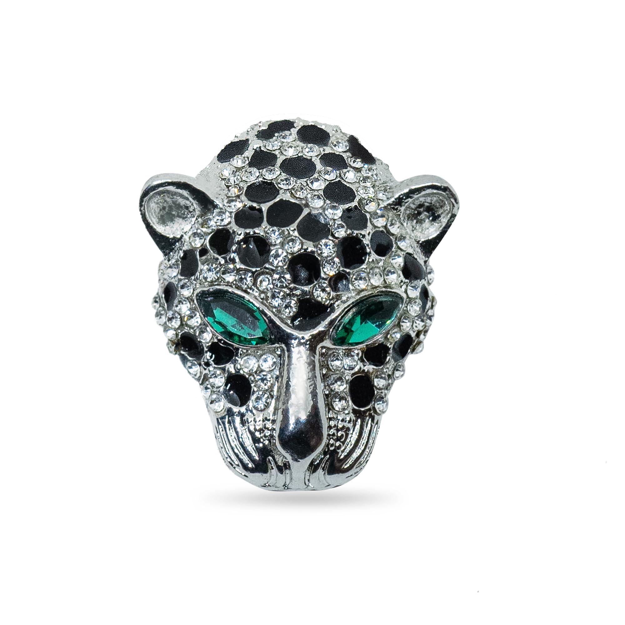 The Thaath - Attractive Design Stone Studed Panther Shape Metal Brooch/Lapel Pins For Mens/Womens (Pack Of 1) (B0CX96N2NY) Amazon Price History, Amazon Price Tracker