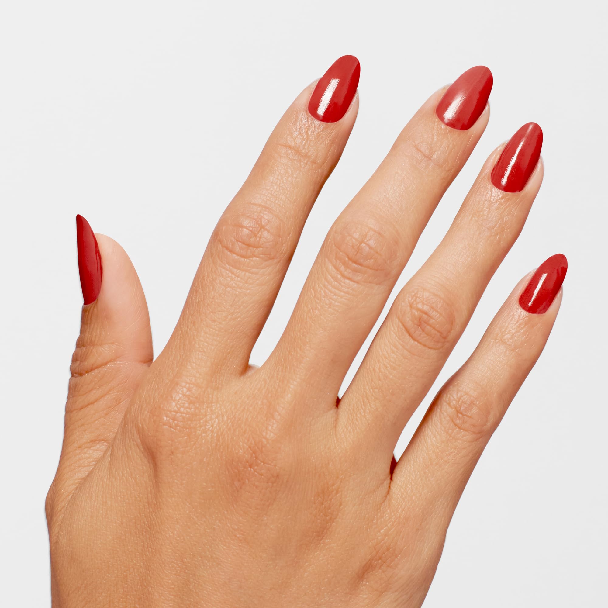 OPI Infinite Shine Set (3 x 15 ml): Base Coat + Big Apple Red + Gel-ähnlicher Top Coat – mit vorgehärteter Gel-Technologie & OPI extra breitem Pro-Wide Pinsel