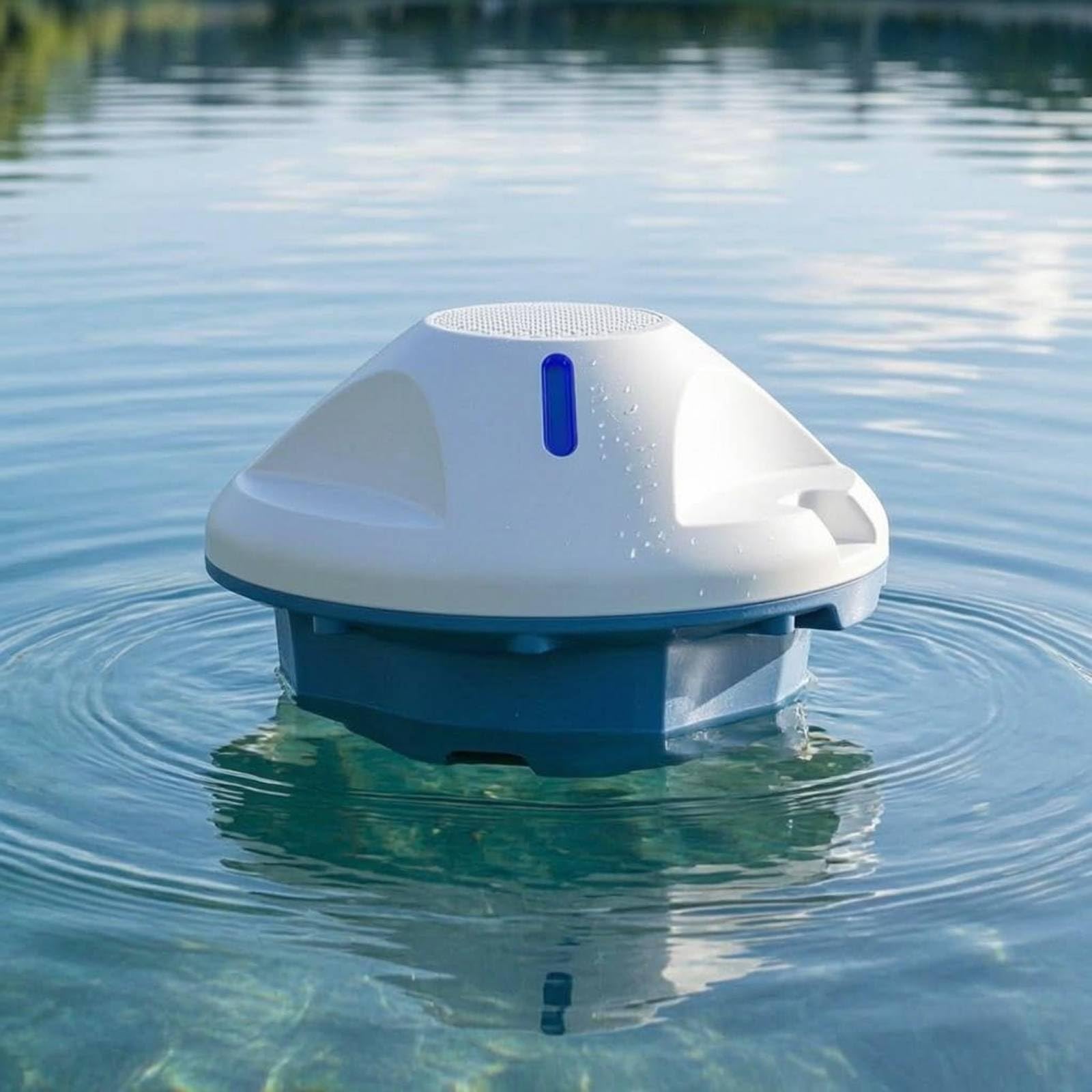 Sonar Électronique Sondeur Portable Chercheur de Poissons Capteur sans Fil Portée 60 des Contacts sous-Marins sur Smartphone Adapté à Pêche en Étang Rivière Mer