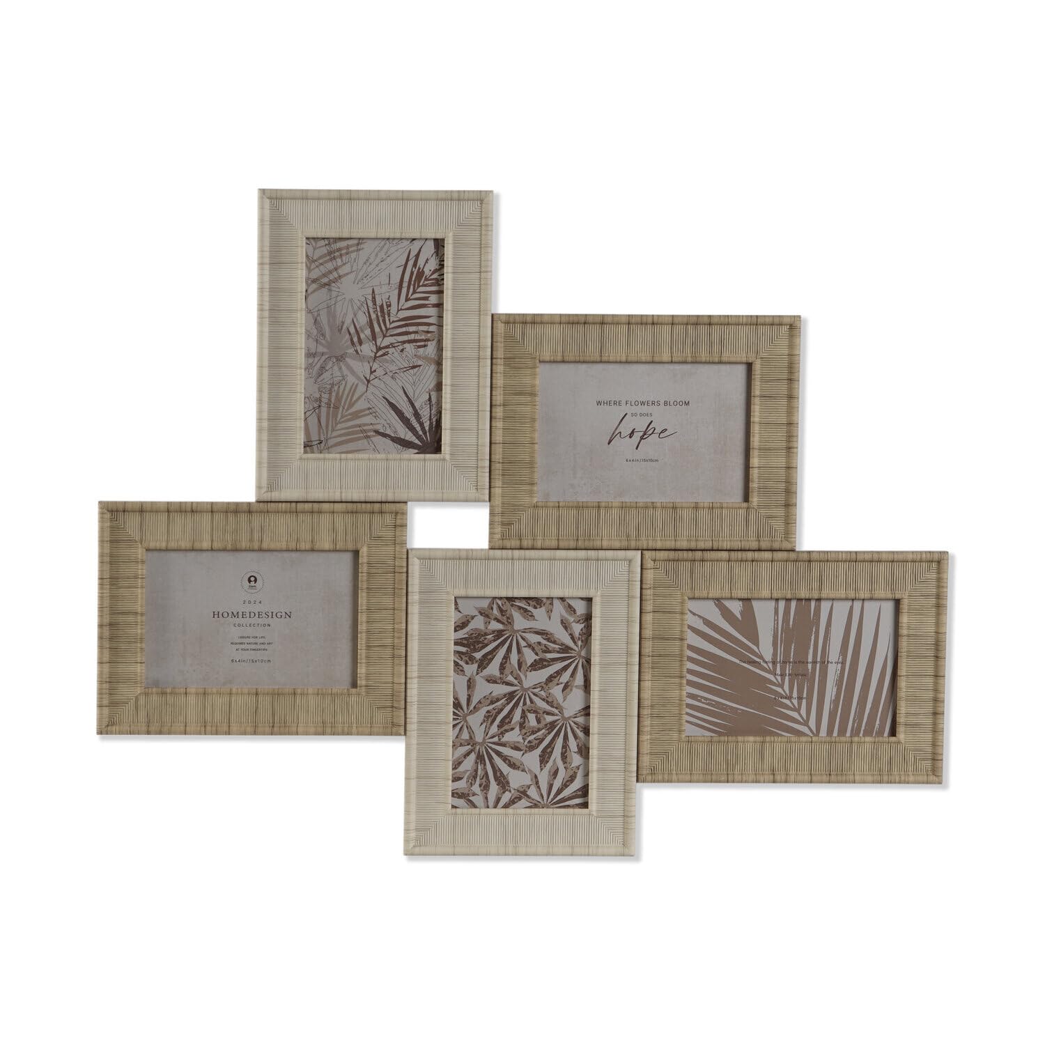 Marco multifoto ps cristal 67x2x44 figez vos 5 plus beaux souvenirs