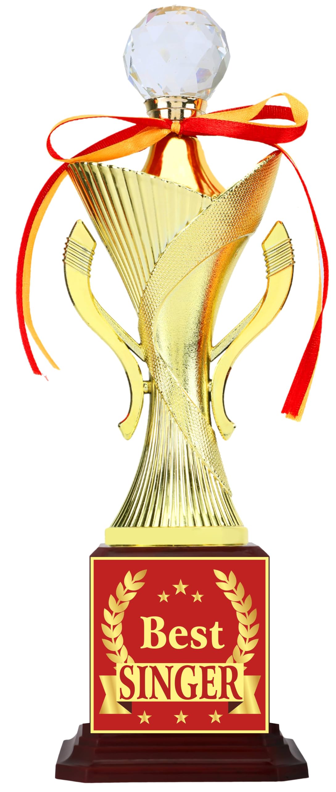 Aark India Best Singer Winner/Singing Competition/Function Prize:1st Place Trophies : Award (PC002298) (B0D2FG8WRX) Amazon Price History, Amazon Price Tracker