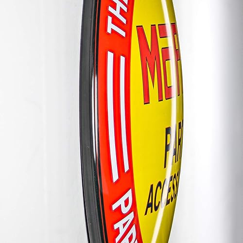 Miniatura 26 de American Art Decor Letrero de metal con forma de cúpula – Decoración retro de habitación para bar, cueva de hombre, garaje, sala de juegos, Corona