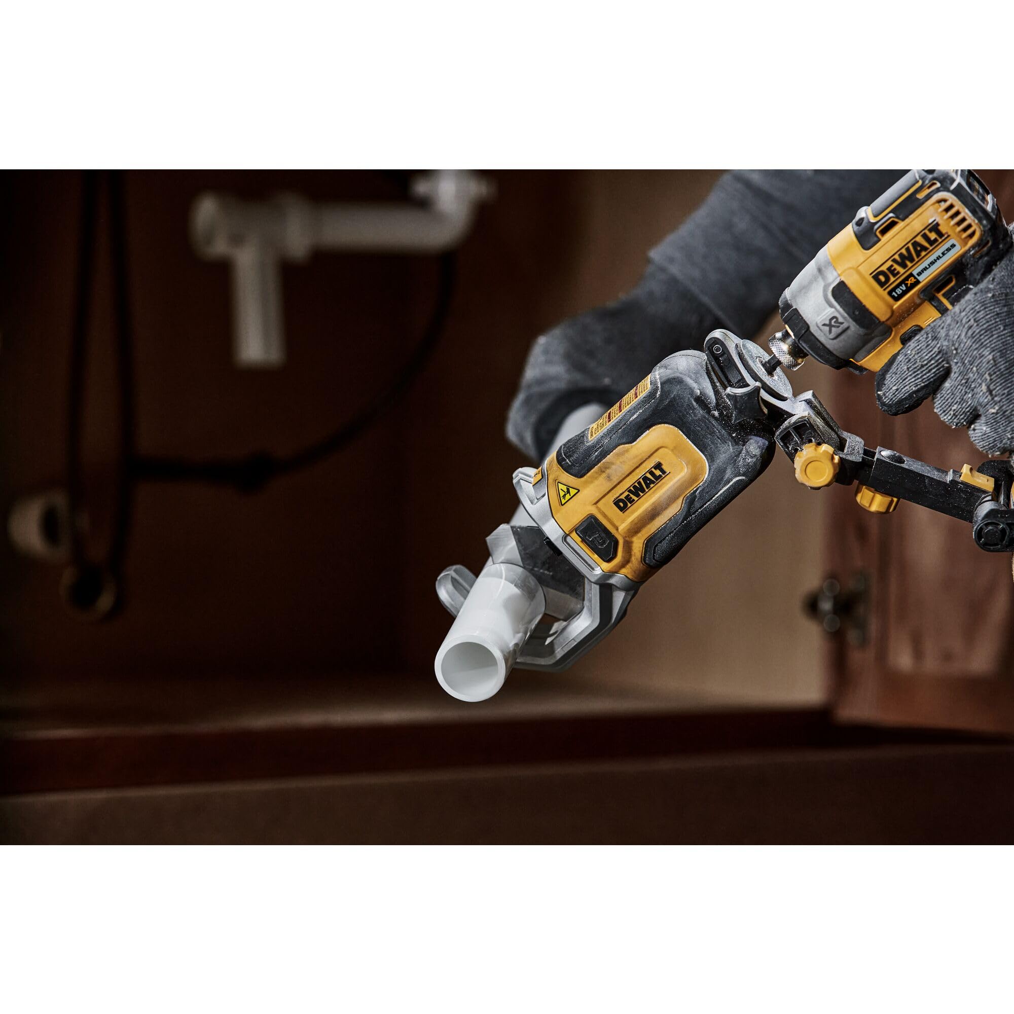 DEWALT Cortatubos para atornillador de impacto para PVC y PEX, DT20560-QZ