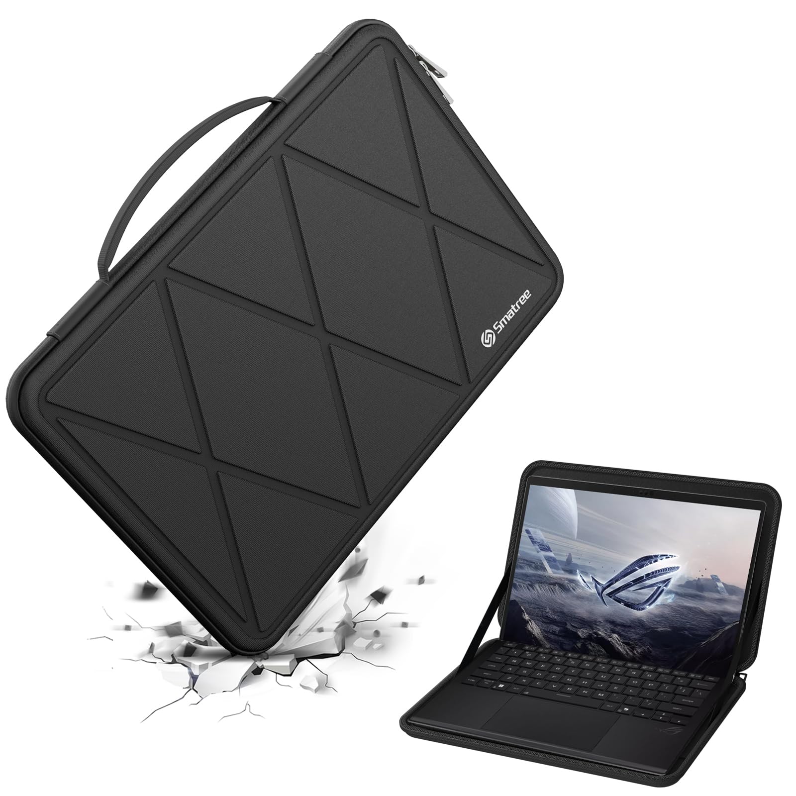 Smatree Hard Funda rígida para portátil de Funda rígida para portátil de EVA Compatible con 13,4 Pulgadas ASUS ROG Flow Z13 2025 GZ302/2023 GZ301/2022 (X8023T)
