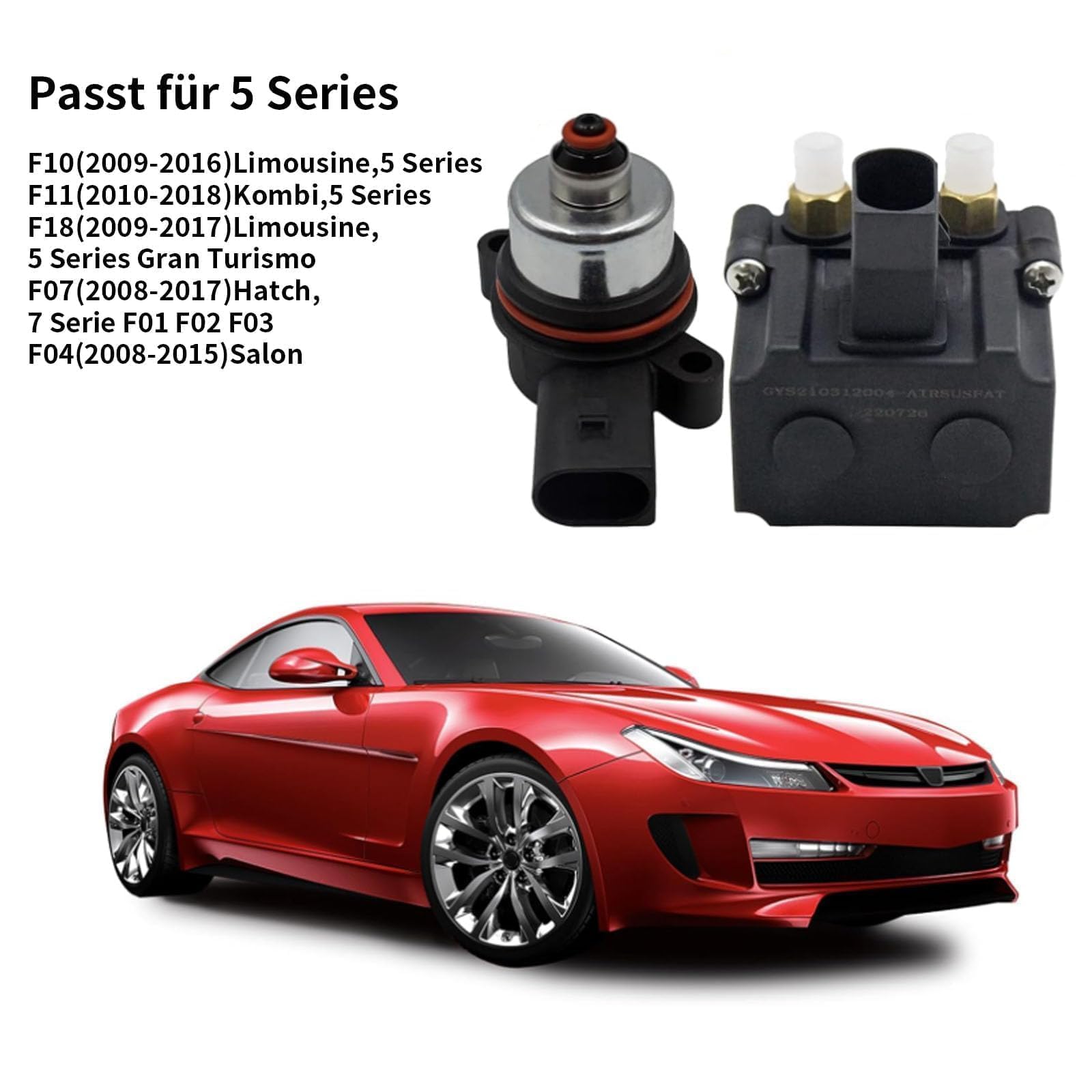 Valvola solenoide 37206789450 Fit per BMW F01 F02 F07 F11 X5 F15 X6 F16 Air Ride 37206784137