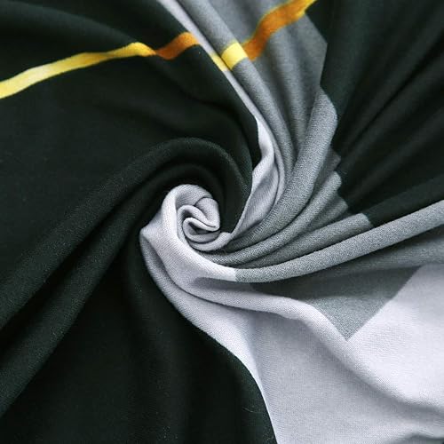 Vista 150 de MIFXIN Funda de sofá sin brazos, funda elástica plegable para sofá cama, sin reposabrazos, protector de muebles de elastano impreso lavable, sin