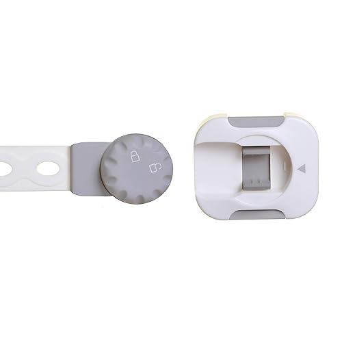 Miniatura 3 de Dreambaby Twist 'N Lock - Cerradura multiusos para niños, color gris, paquete de 6, modelo L1445