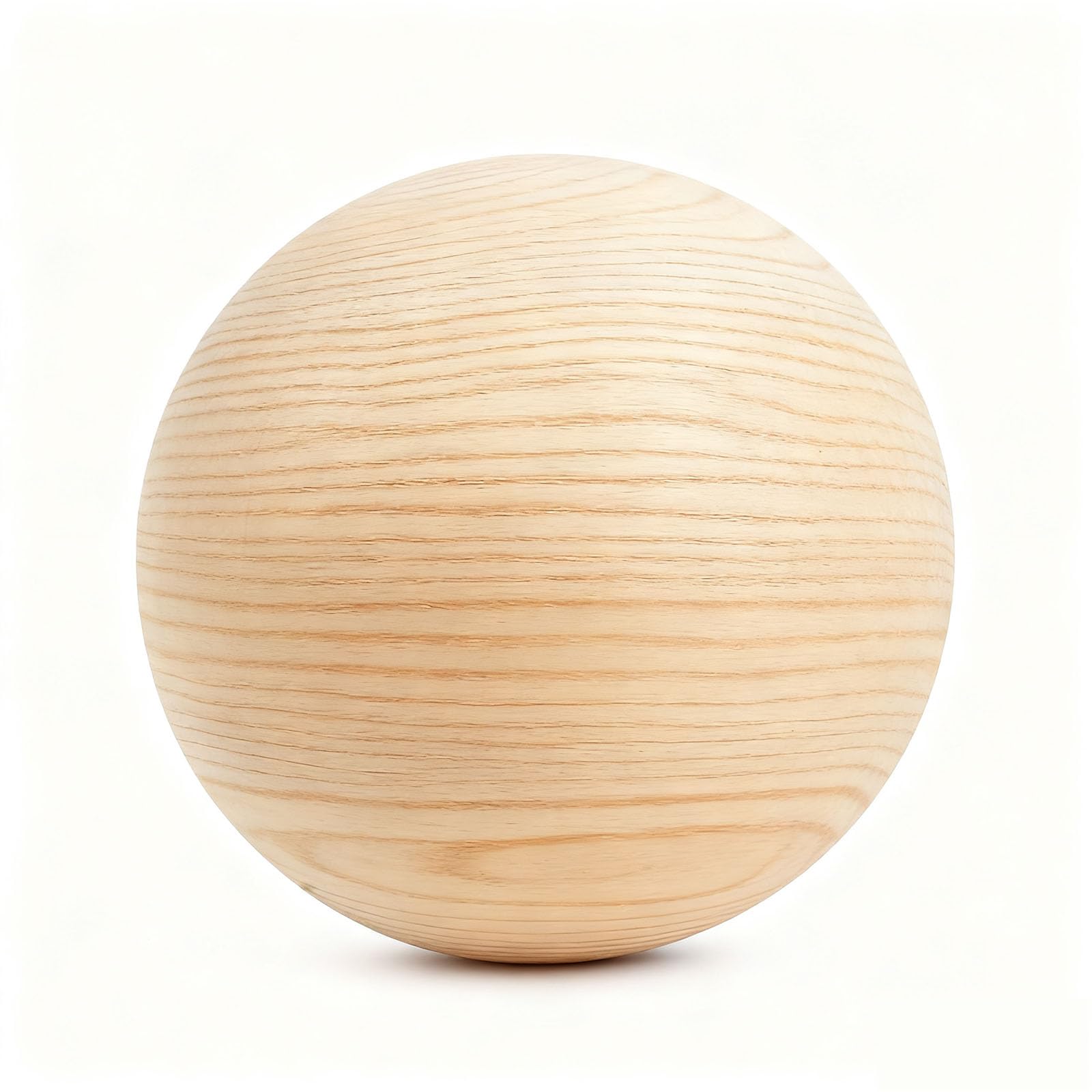 Redondas De Madera Sin Terminar De, Bolas de Madera Maciza, para Manualidades Decoración Artesanal y Proyectos DIY Casa Fiestas y Celebraciones(Size:20cm（1pcs）)