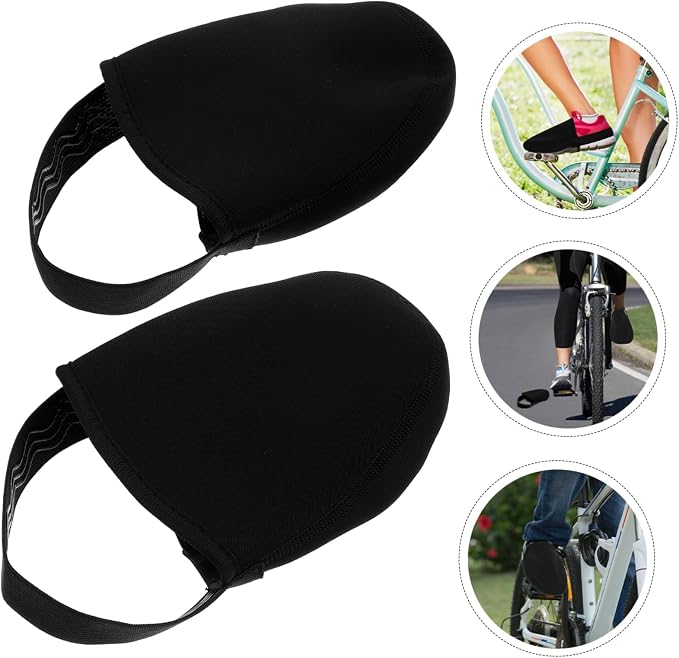 Cubrezapatos para ciclismo Toyvian negro miniatura 8