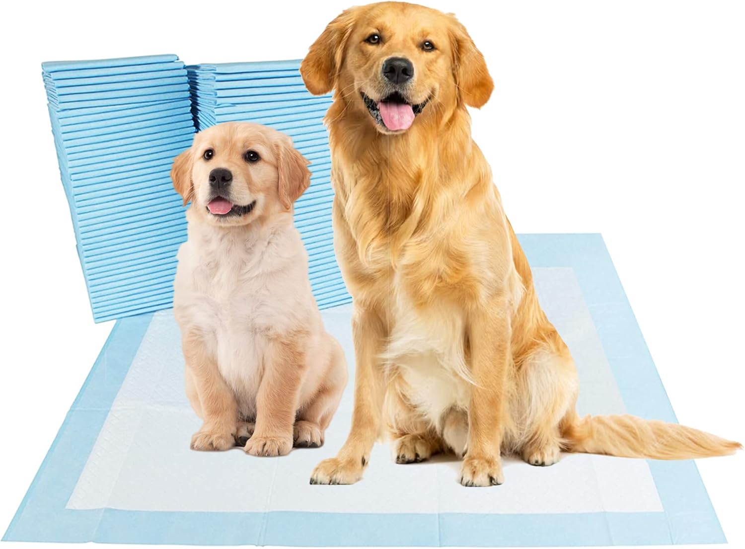 GOODPETS Dog Pads LeakProof & QuickDry Pee Pads for