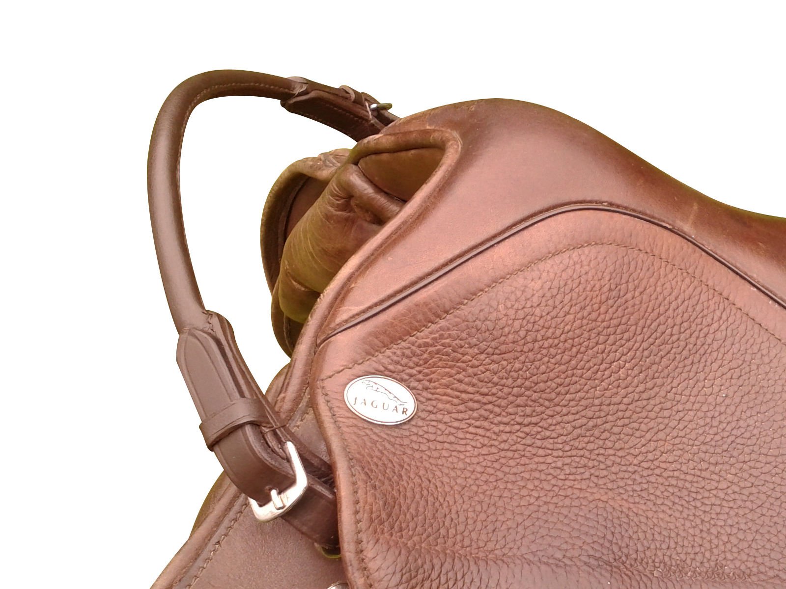 Leather Grab Strap for English Saddle - Safety Handle for Horse