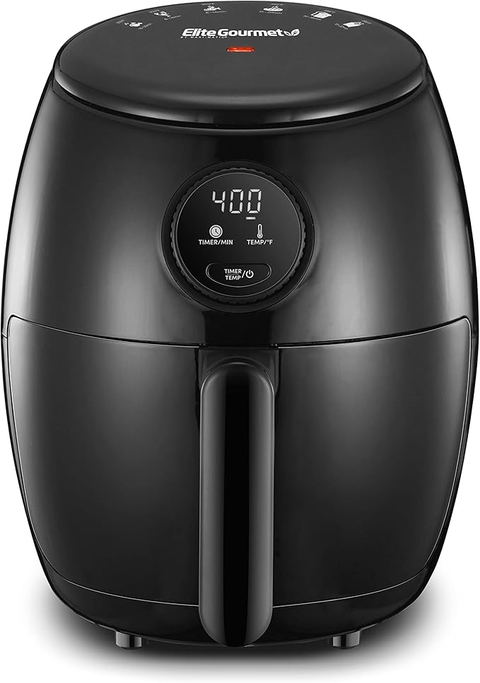 Elite Gourmet EAF2612D 2.1 quart digital personal air fryer