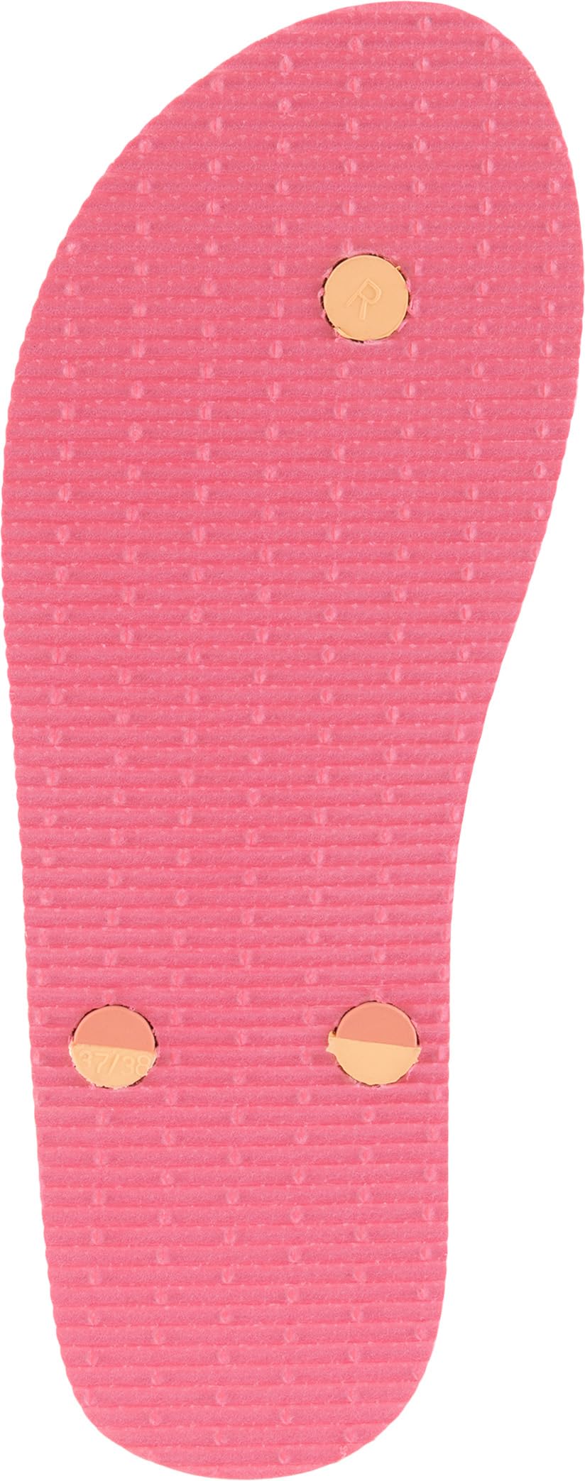 CRESSI since 1946 - St Tropez Flip Flops - Perfect for Beach, Sea, Pool, Gym, Leisure, Quick Drying, Soft Shock Absorbing, Non Slip, Pink/Coral - 41/42 EU
