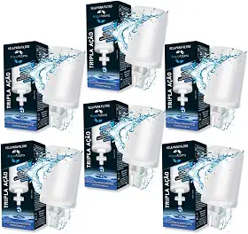 Kit 6 Velas Tripla Ação Com Carvao Ativado Para Filtro Barro Premium Alcalina Universal