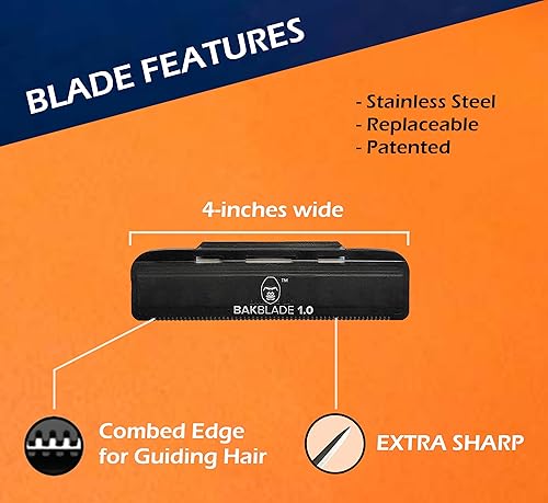 Vista 4 de Afeitador para espalda "Big Mouth" de Bakblade