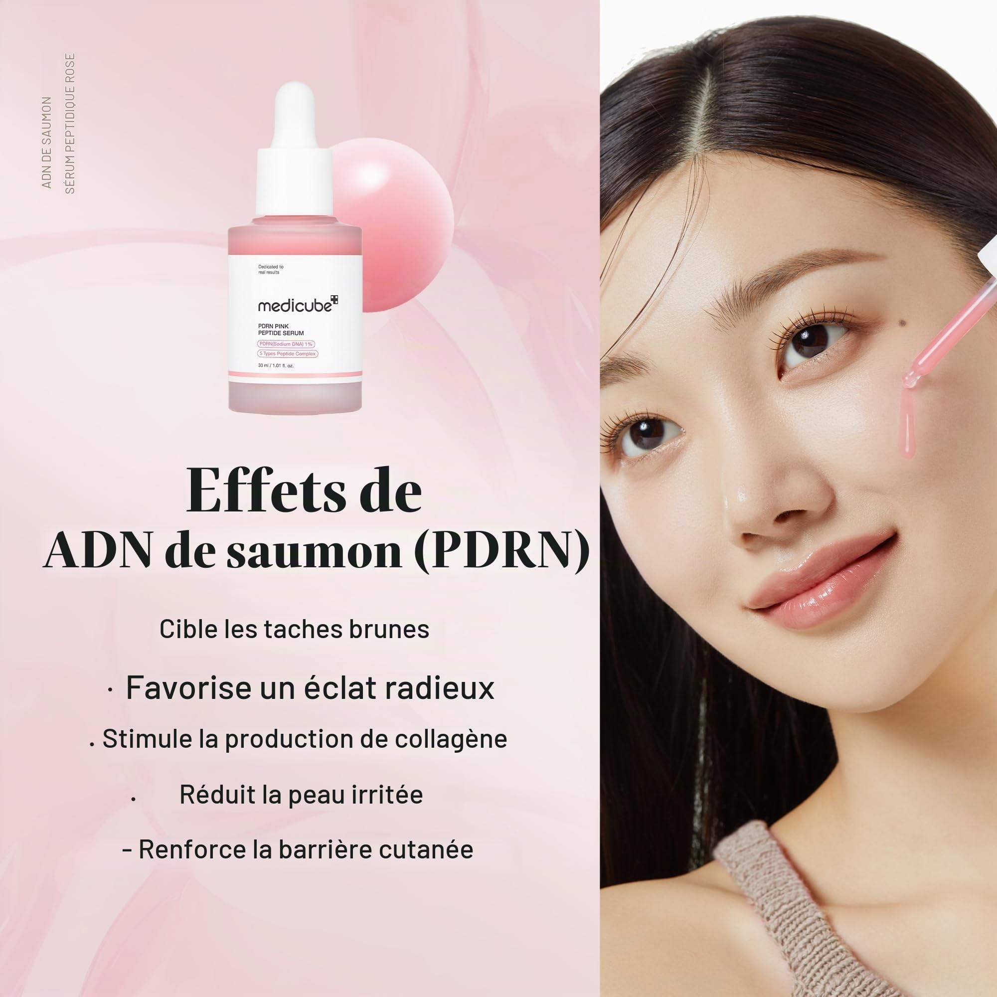 medicube Routine Éclat Ultime : Booster Pro Noir | Appareil Glass Glow 6-en-1 & Sérum Pink PDRN 30ml | Éclat & Élasticité | Idée Cadeau Femme