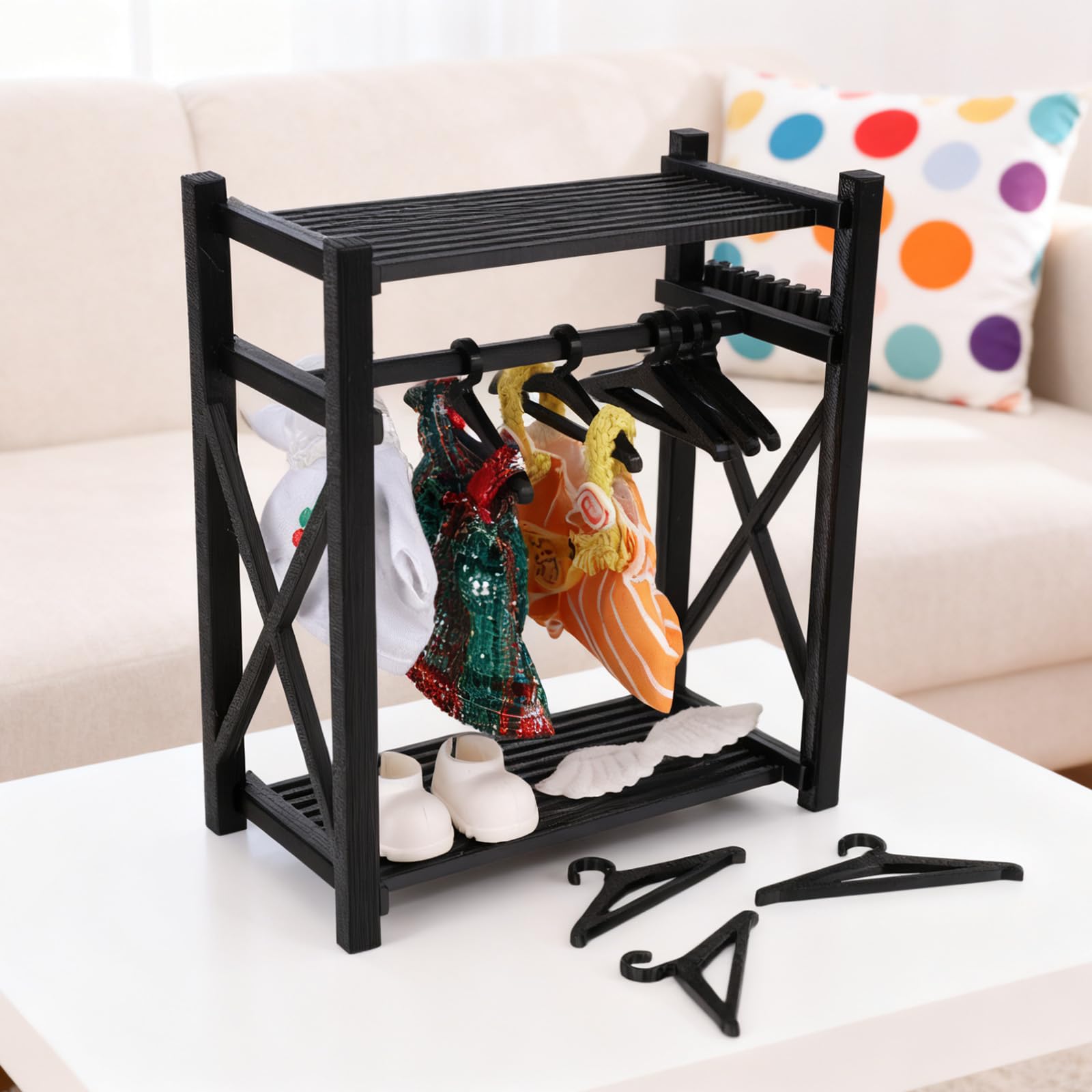 Doll Closet Wardrobe - Image 2