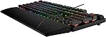 ASUS ROG Strix Scope II Gaming Keyboard, pre-lubed ROG RX Red Linear Optical switches, Sound-dampening Foam, PBT doubleshot keycaps, Streaming hotkeys, Multi-Function Controls, Wrist Rest