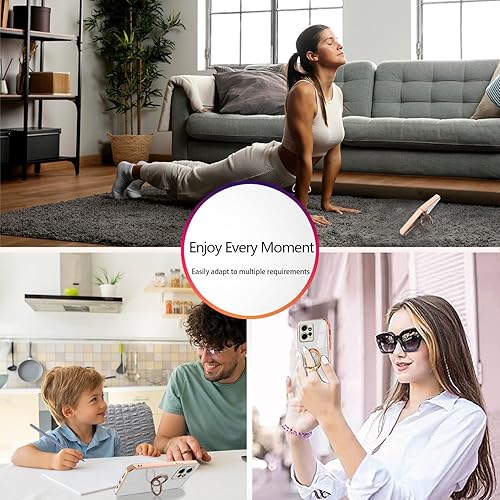 Miniatura 8 de Wousunly Compatible con Redmi Note 12 4G Case Ring Holder Magnet Green, para Xiaomi Redmi Note 12 4G Funda de teléfono de silicona a prueba de