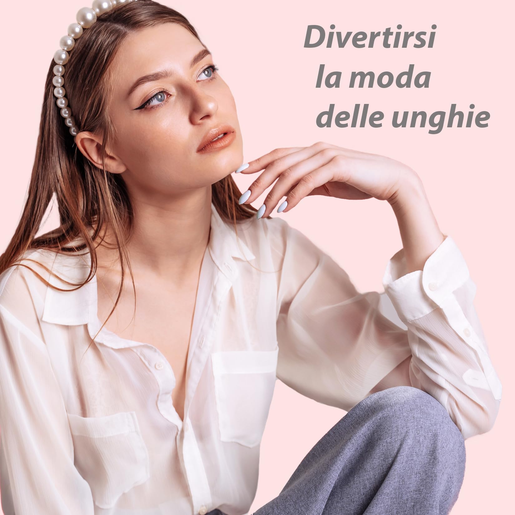 VANREESA Kit Semipermanente Unghie, 16 Coloris Kit Unghie Gel Completo con Lampada per Unghie 48W U V/LED Set Smalto Semipermanente Unghie con Matt Top Base Coat Regali per Donna