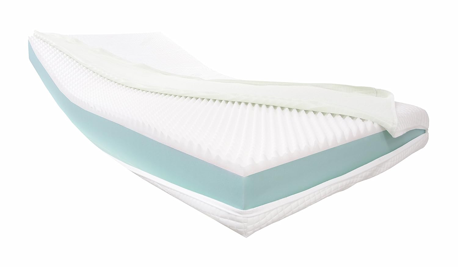 Dibapur® Visco Orthopädische Visco + Kaltschaummatratze (Hohes Raumgewicht) Auswahl x ca.16 cm Kern mit einem glatten Aloe Vera Bezug ca. 16,2 cm -…