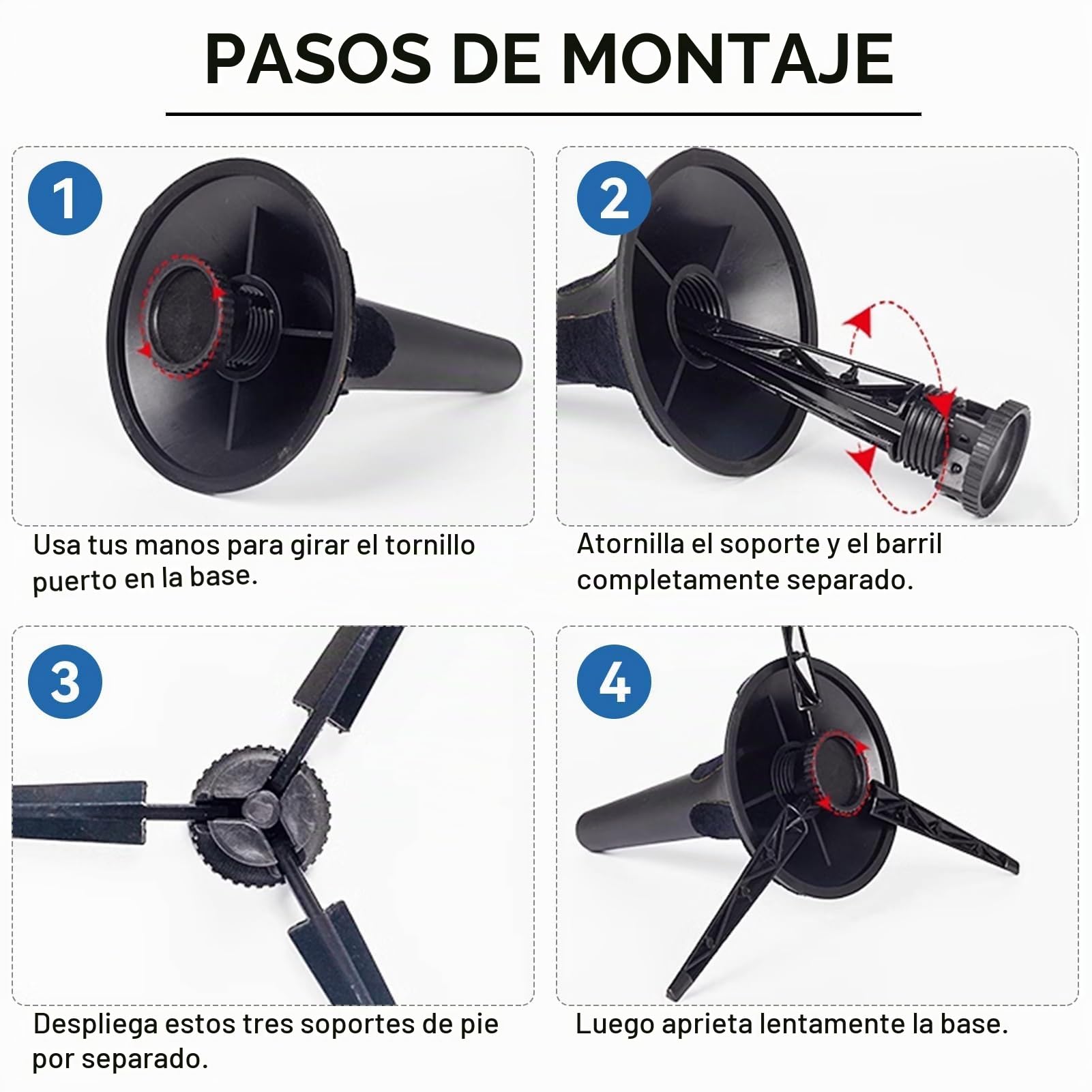 Soporte de Trompeta Plegable, Soportes Desmontables para Instrumentos de Metal 17,5 x 10,5 x 10,5 cm Soporte para Trompeta con 3 Patas Accesorios Instrumentos de Viento para Trompeta, Oboe, Flauta