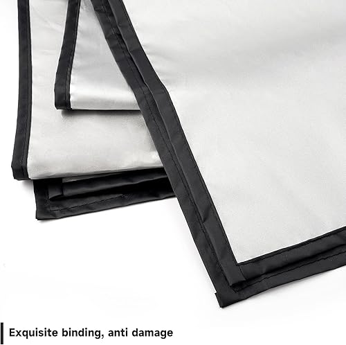 Miniatura 4 de FOSHIO Paquete de 2 paneles de puerta de automóvil impermeables, protección para ventanas, herramientas para envolver el automóvil, protector de