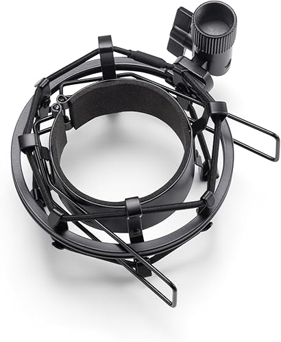 Miniatura 3 de On-Stage MY430 - Soporte de choque para micrófonos de estudio (2.1652.362 in) (montaje de suspensión elástica para micrófonos de condensador de