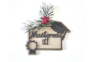 Mastered It Christmas Ornament: Celebrate Your Academic Triumph