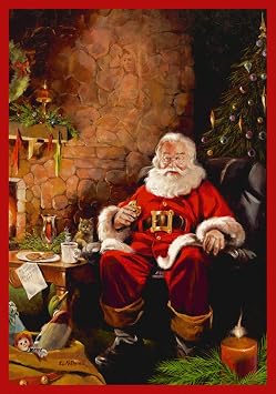 Milliken Holiday Collection Santa Treats Area Rug