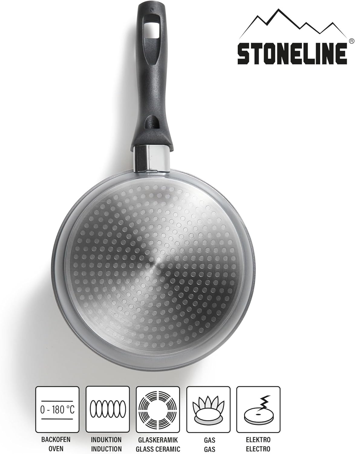 STONELINE Frying Pan, 18 cm, Gray